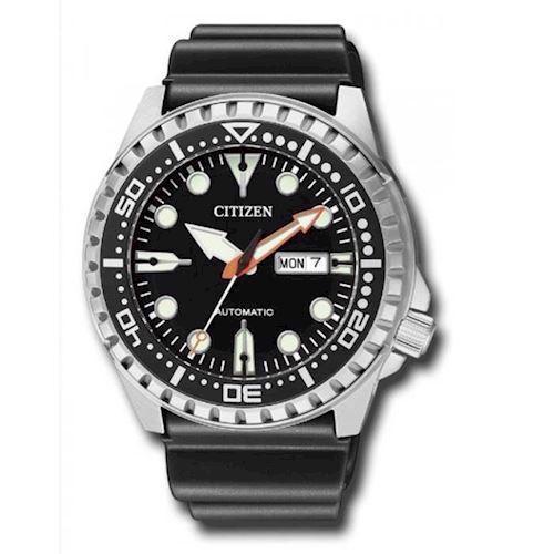 Image of Automatic Diver mat rustfri stål Automatic caliber 8200 Herre ur fra Citizen, NH8380-15E